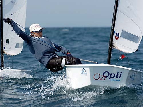 Matthew Wearn - Optimist Pacific Rim Open Championships. © Jeff Crow/ Sport the Library http://www.sportlibrary.com.au